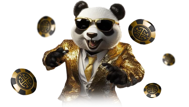 Golden Panda Casino welkomstscherm op desktop en mobiel